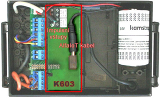 AlfaIoT NB K603 - interní modul s imp. vstupy